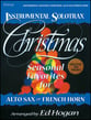 INSTRUMENTAL SOLOTRAX CHRISTMAS SAX/F HORN -P.O.P. cover